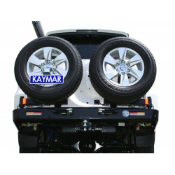 Бампер Kaymar K3720s для Toyota Land Cruiser Prado 150 (2017-2022)